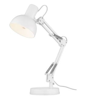 Europa OR Casey White Desk Lamp