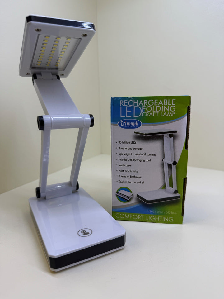 24 LED Folding Lamp WHITE