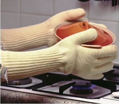 RNIB Heat resistant gloves - full sleeve pair