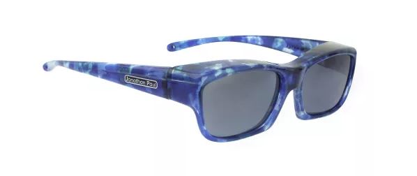 XS - PPP lens - Coolaroo Blue Blast Fitover - Grey Lens (Sunglasses)