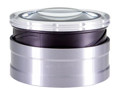 3X Rechargeable Paperweight / Dome Magnifier