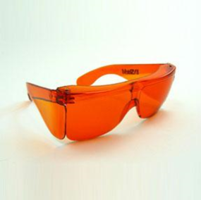 Noir Large Frame / Orange Lens