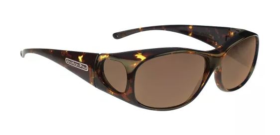 Medium - PPP lens - Element Tortoiseshell Fitover - Amber Lens (Sunglasses)