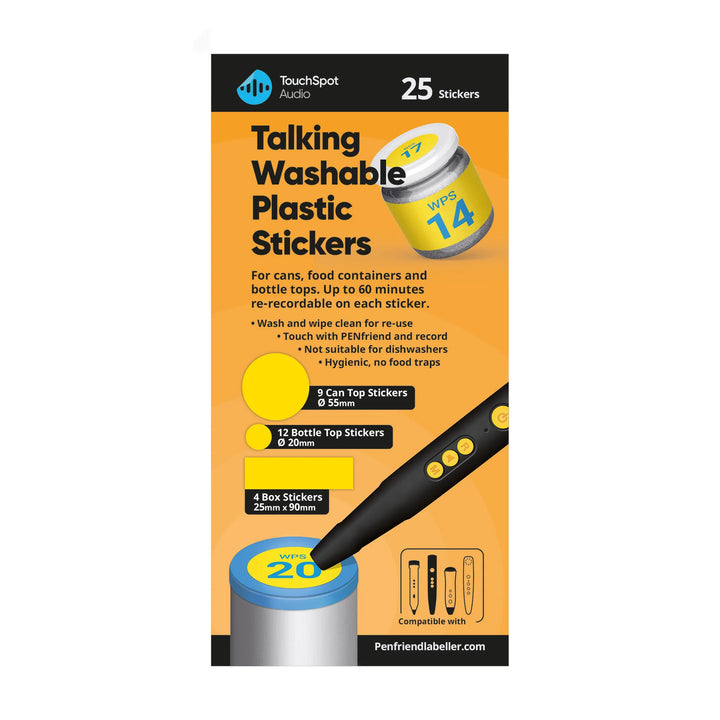 PenFriend  Reusable can and bottle labels