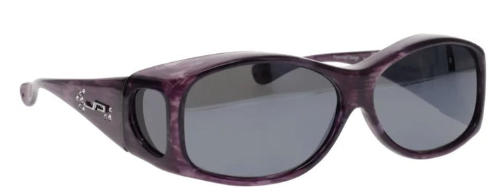 XS - PPP lens - Glides Purple haze Fitover - Grey Lens (Sunglasses)