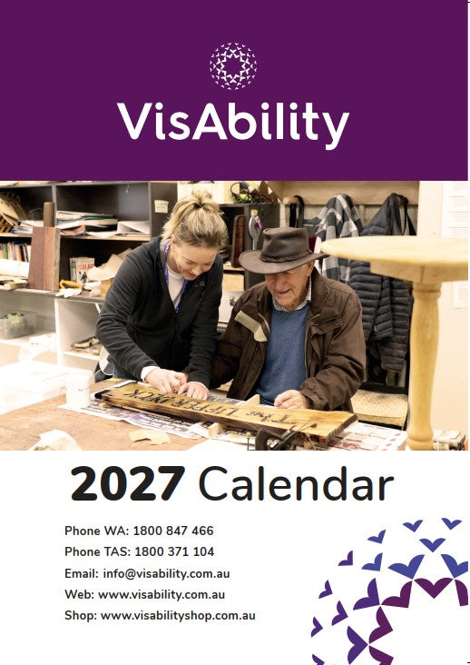 2027 Large Print Calendar