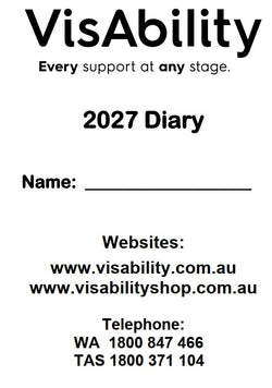 2027 Large Print Diary