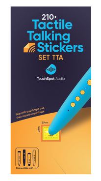 Tactile PenFriend Labels Pack A