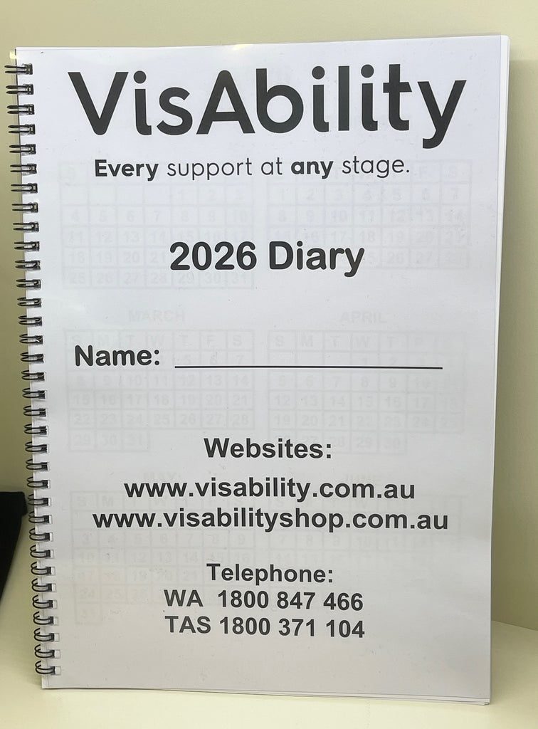 2026 Large Print Diary – VisAbility Ltd - Living Aids