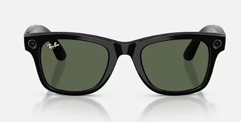 LARGE WAYFARER Frame RAY-BAN META Glasses - Graphite Green
