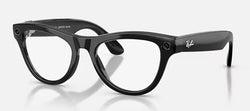 Medium SKYLER Frame RAY-BAN META Glasses - Clear Lens