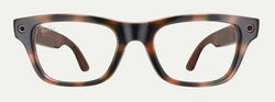 SMALL Havana BLAYZER Frame RAY-BAN META Glasses - Demo lens