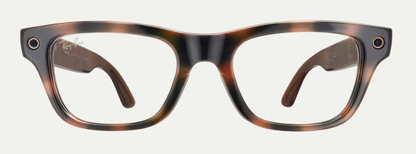 SMALL Havana BLAYZER Frame RAY-BAN META Glasses - Demo lens