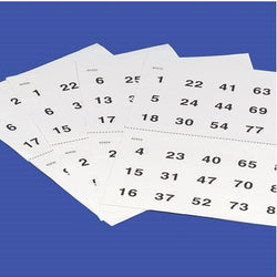 Bingo Cards, Large Print