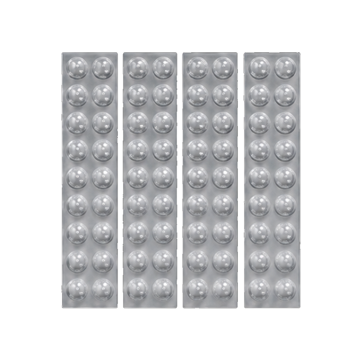 TINY Round Clear Tactile Bump On D5mm X H2mm (20 PACK)
