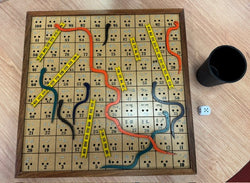 Tactile Snakes and Ladders Board Game