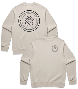 XXL - Guide Dogs WA - Relax Crew Neck Jumper