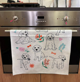 HAND TOWEL - Guide Dogs WA - Puppy Dogs