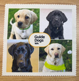 Guide Dogs WA/TAS Lens cleaning cloth