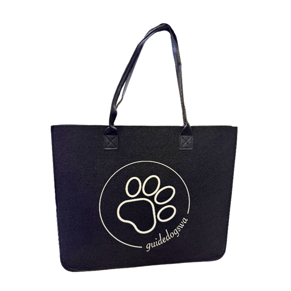 Guide Dogs WA Felt Shopping Bag