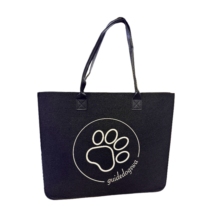 Guide Dogs WA Felt Shopping Bag