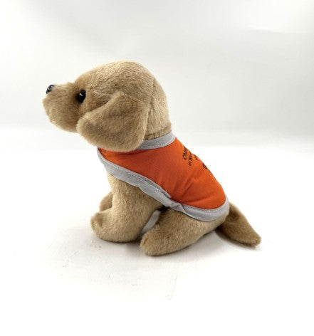 WA Brian - Golden Yellow Guide Dog Plush Toy