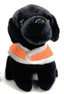 WA Rio - Black Guide Dog Plush Toy