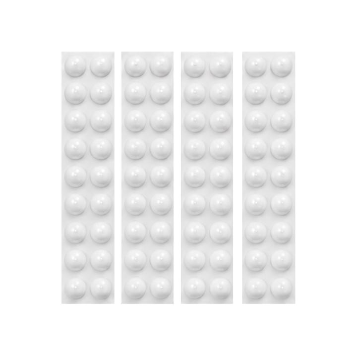 Round Clear - Tactile Bump On  D10.5mm X H4mm(20 PACK)