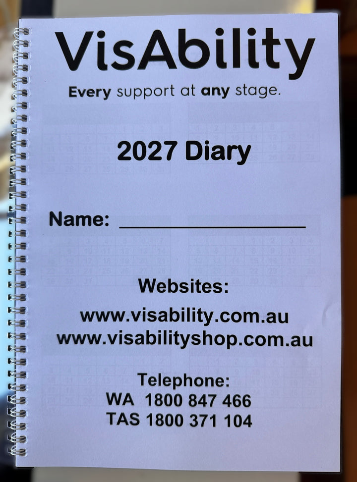 2027 Large Print Diary