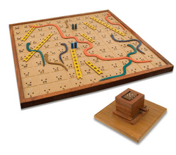 Braille Snakes and Ladders Board Game