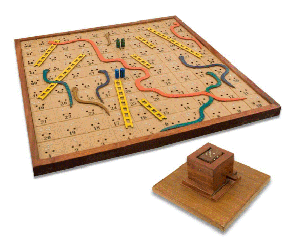 Braille Snakes and Ladders Board Game