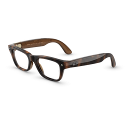 SMALL Havana BLAYZER Frame RAY-BAN META Glasses - Demo lens