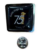 75th GD Square Lapel Pin