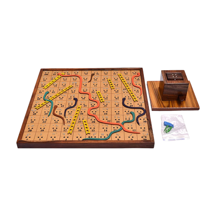 Tactile Snakes and Ladders Board Game