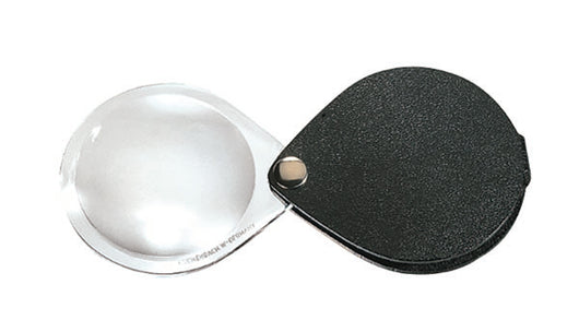 6X Pouch Magnifier (dark brown cover)