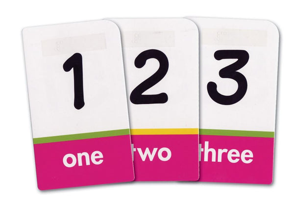 Braille Flash Cards Numbers