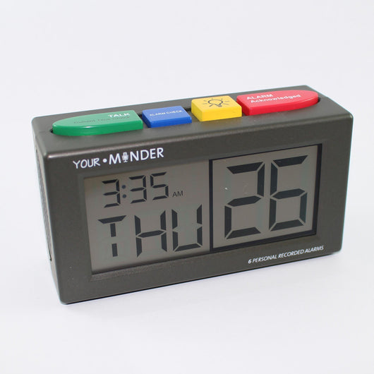 MedCenter Talking Personal Recording Alarm Clock