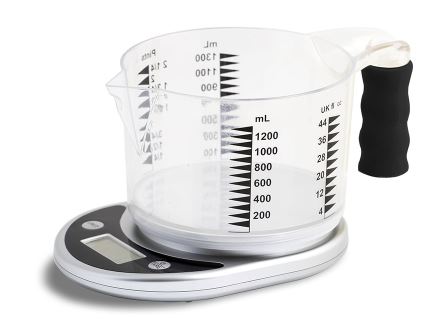 RNIB Talking kitchen scale with easy-to-see jug