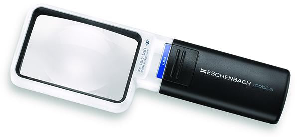 4X Eschenbach Mobilux LED Magnifier (rectangular)