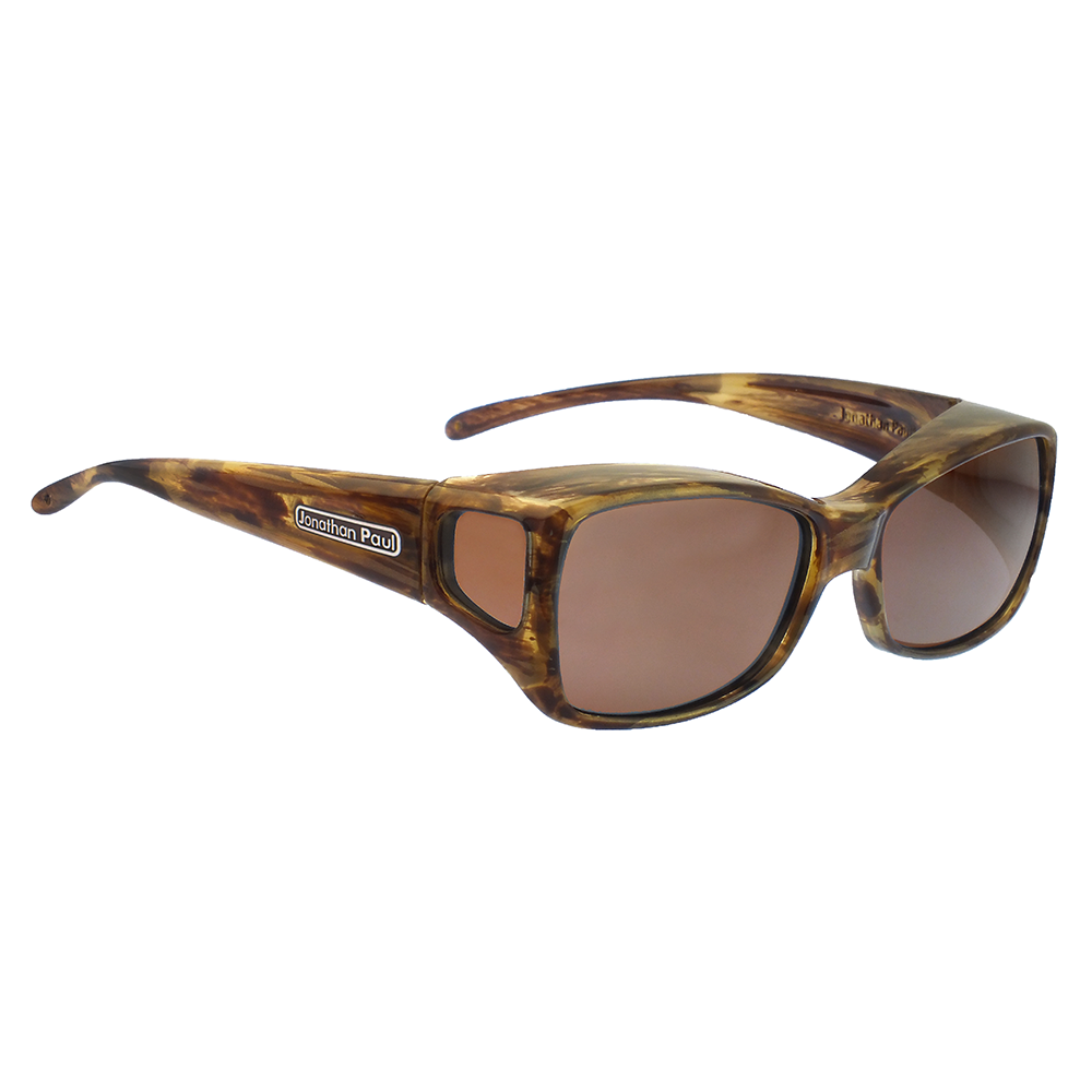 Medium - Dahlia Tiger Eye Fitover - Amber Lens (Sunglasses ...