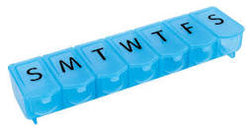 XL Pill Box (7 day, 1 section per day)