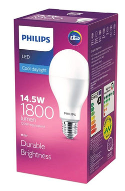 GLOBE - Philips A67 E27 LED 1800Lm Day Light 14.5W Super Bright Screw In