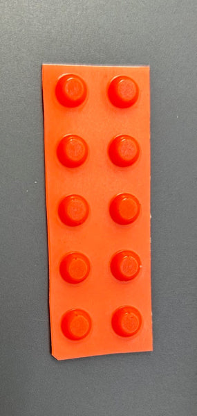 Orange Tactile Markers. Pack of 10 round bumpons