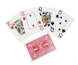 LARGE SIZE Playing Cards - Braille on Top Left Corner
12.4X7.6cm