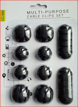 10 units of Wire/Cord/Cable Clips