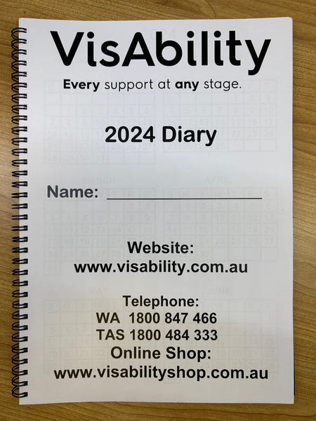 2024 Large Print Diary