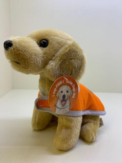 Golden Yellow Guide Dog Plush Toy