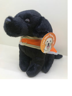 Black Guide Dog Plush Toy